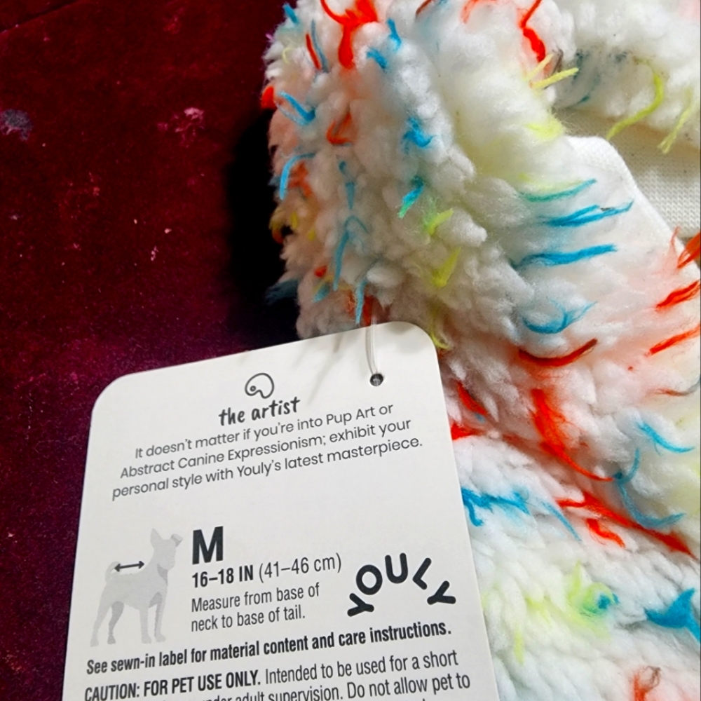 YOULY DOG Fuzzy Cozy Zipper Hoodie - the artist - Picture 10 of 13
